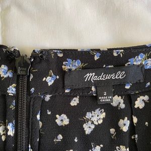 Madewell Floral Wrap Skirt